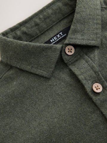 Next - Ajuste regular Camisa en verde