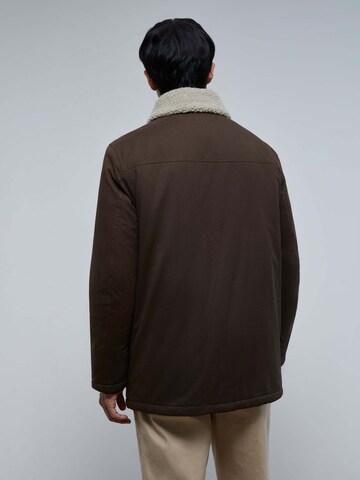 Scalpers Between-season jacket 'Tristan' in Brown