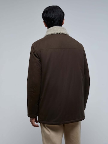Scalpers Prehodna jakna 'Tristan' | rjava barva