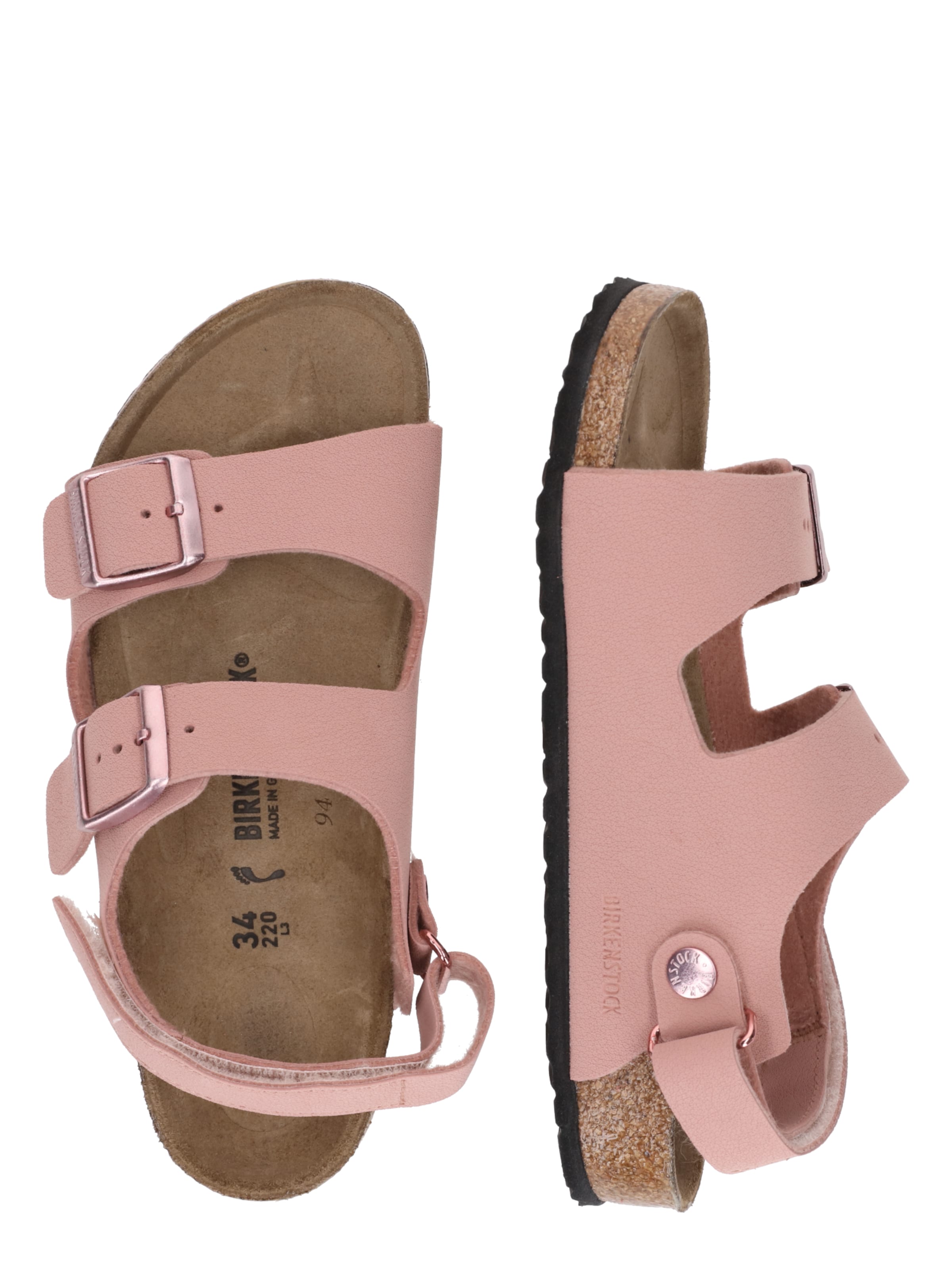 BIRKENSTOCK Sandal 'Milano' i rosa
