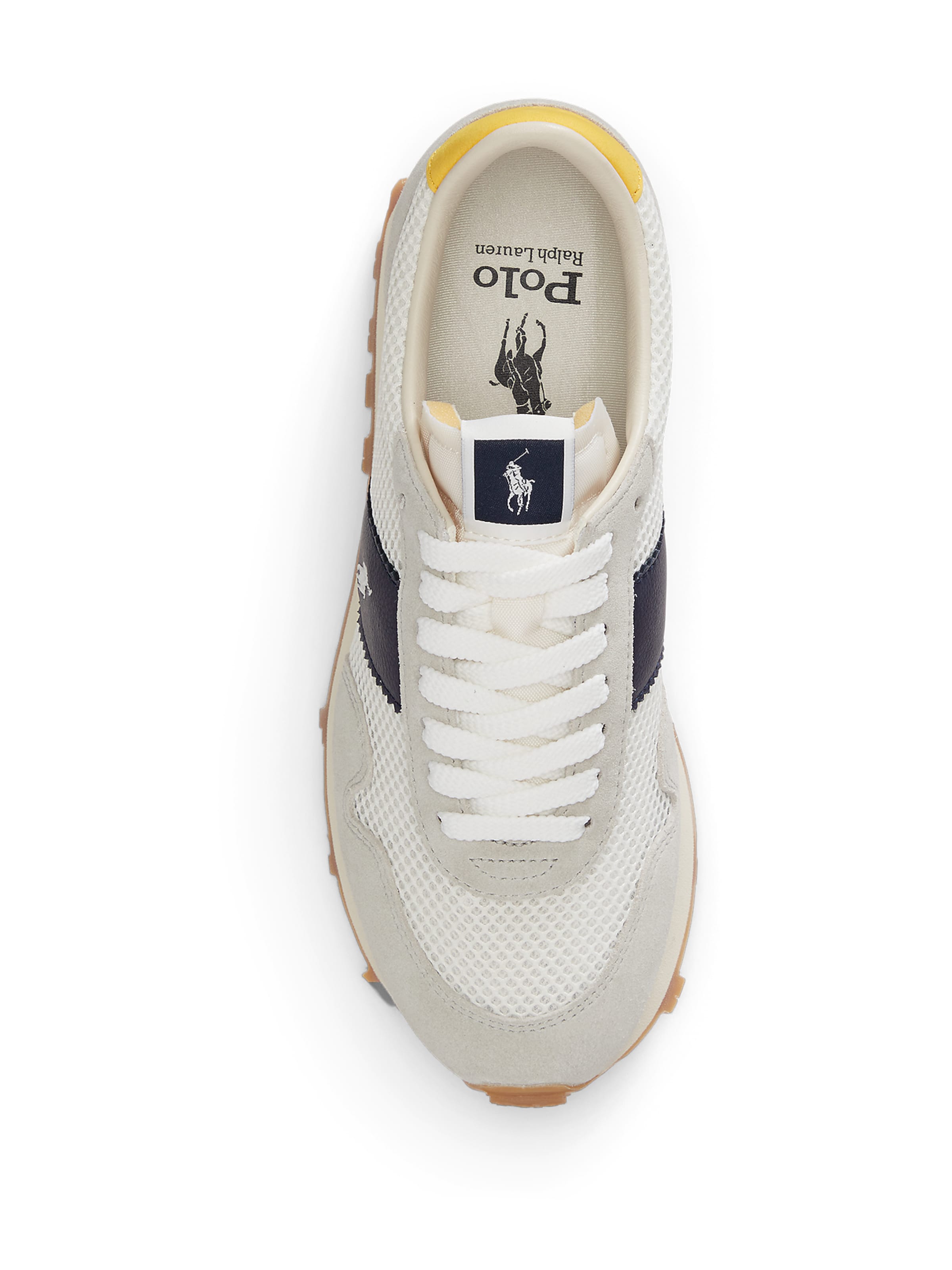 Baskets basses 'TRAIL125' Polo Ralph Lauren en blanc