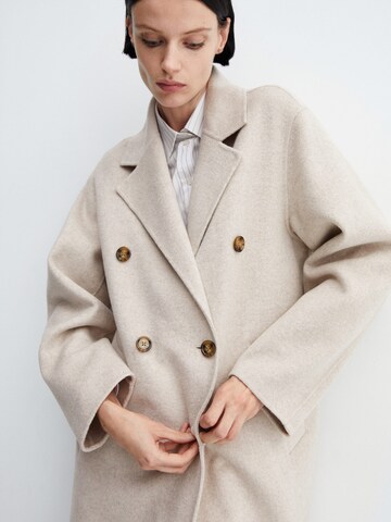 MANGO Between-Seasons Coat 'Picarol' in Beige