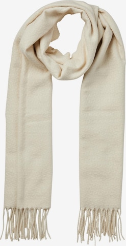 PIECES Sjaal 'PCCella' in Wit: voorkant