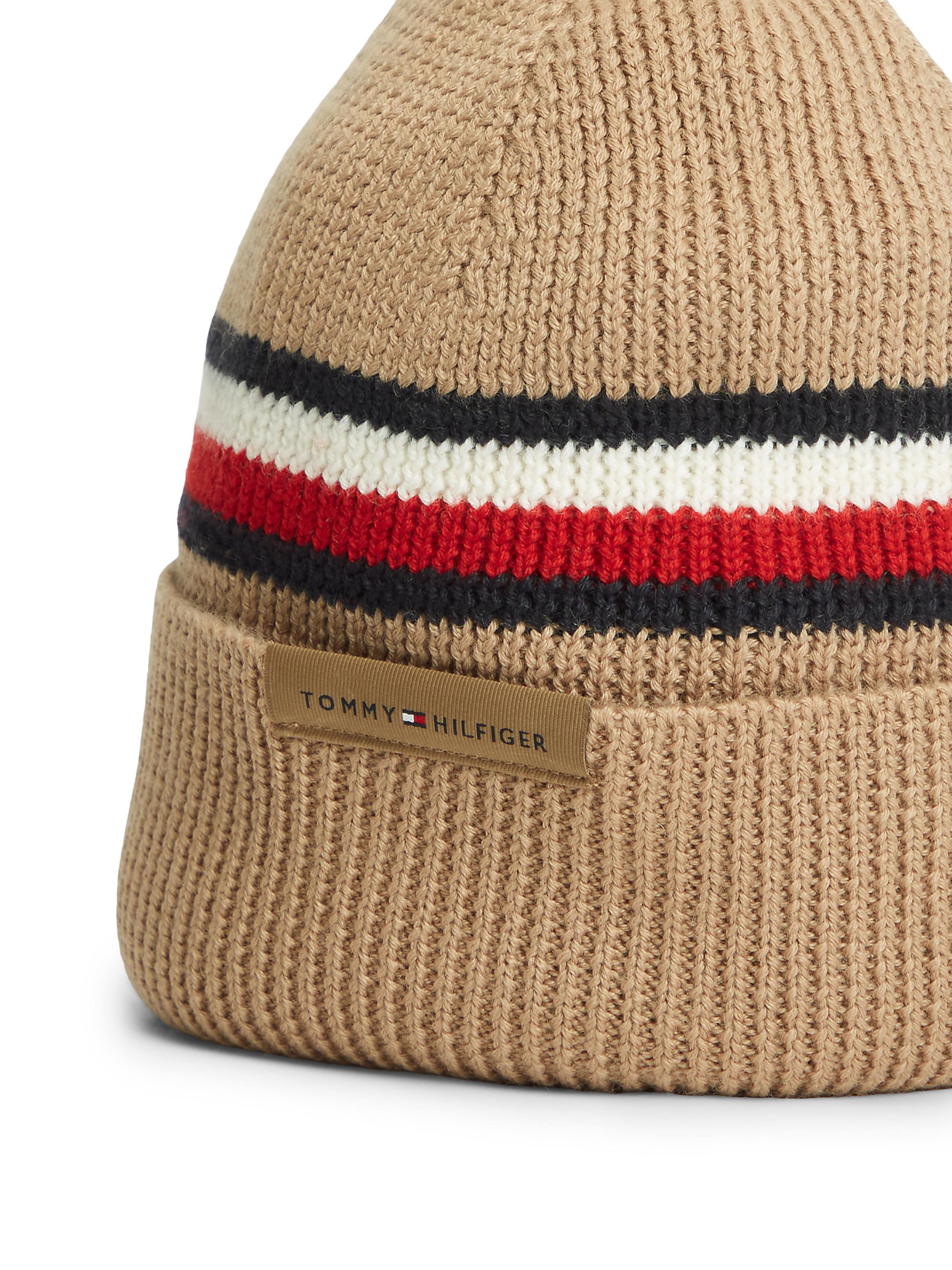 TOMMY HILFIGER Mütze in Braun