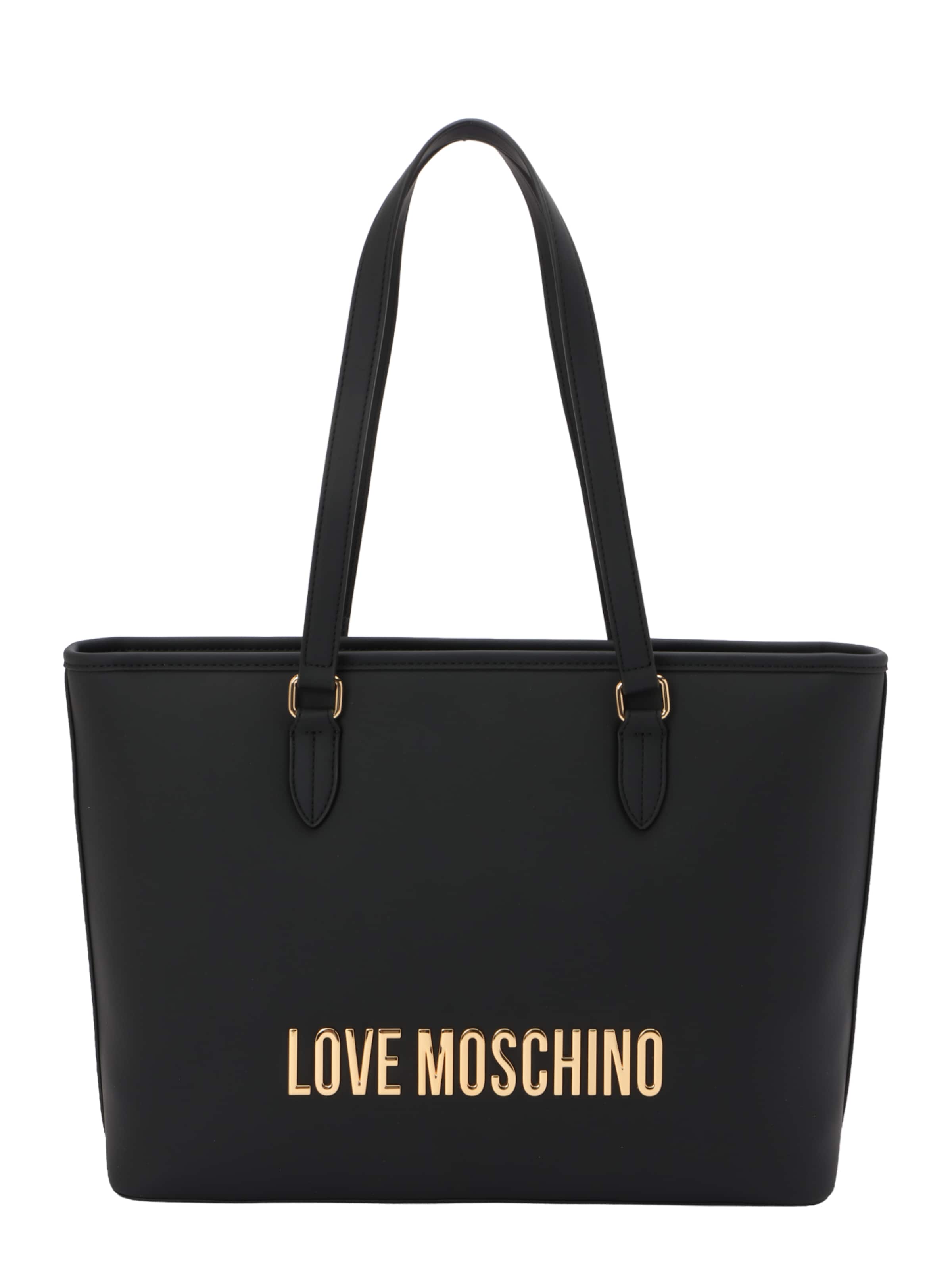 Cabas Love Moschino en noir : devant