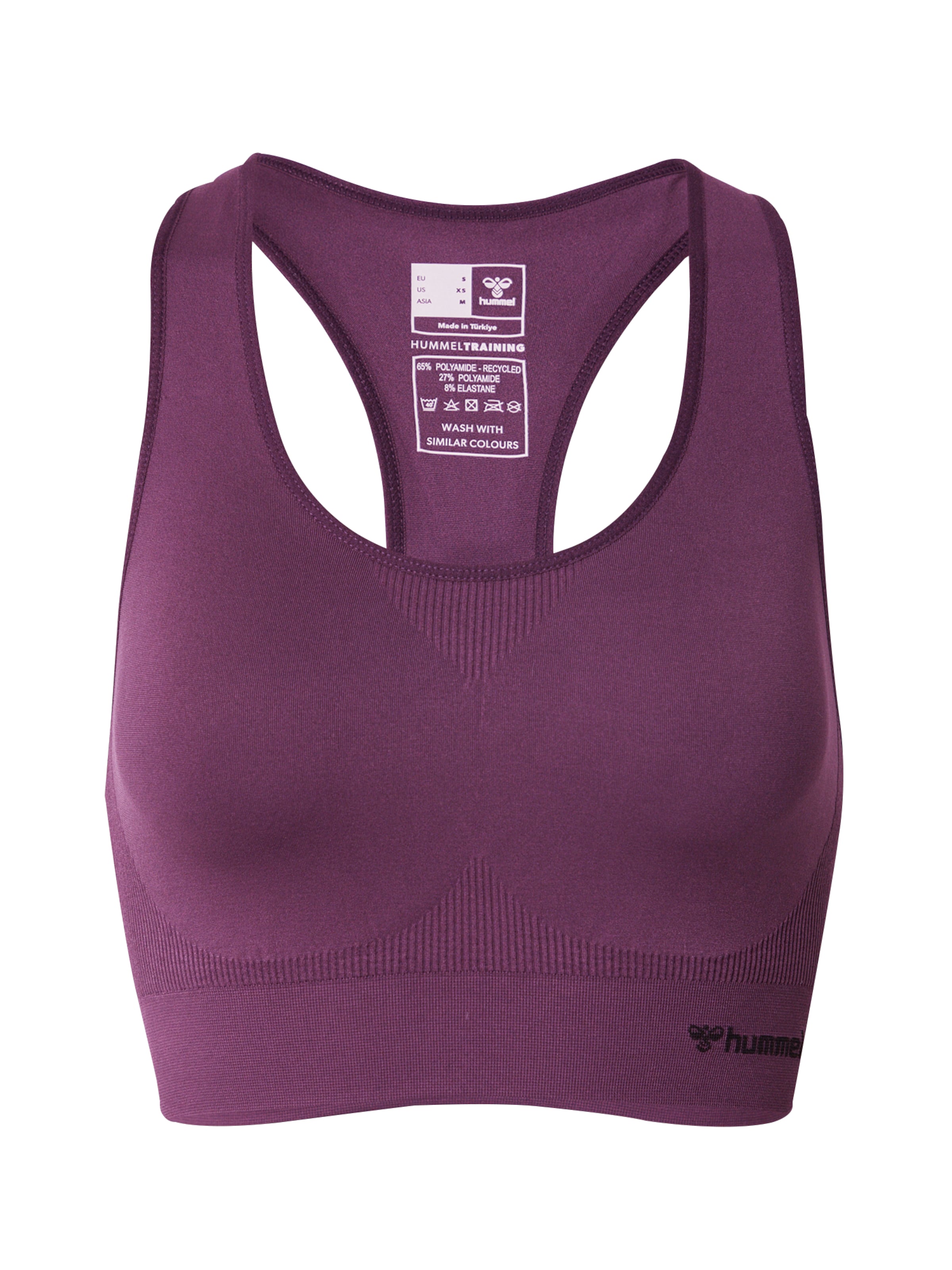 Hummel Bustier Biustonosz sportowy &#x27;Tif&#x27; w kolorze fioletowy: przód