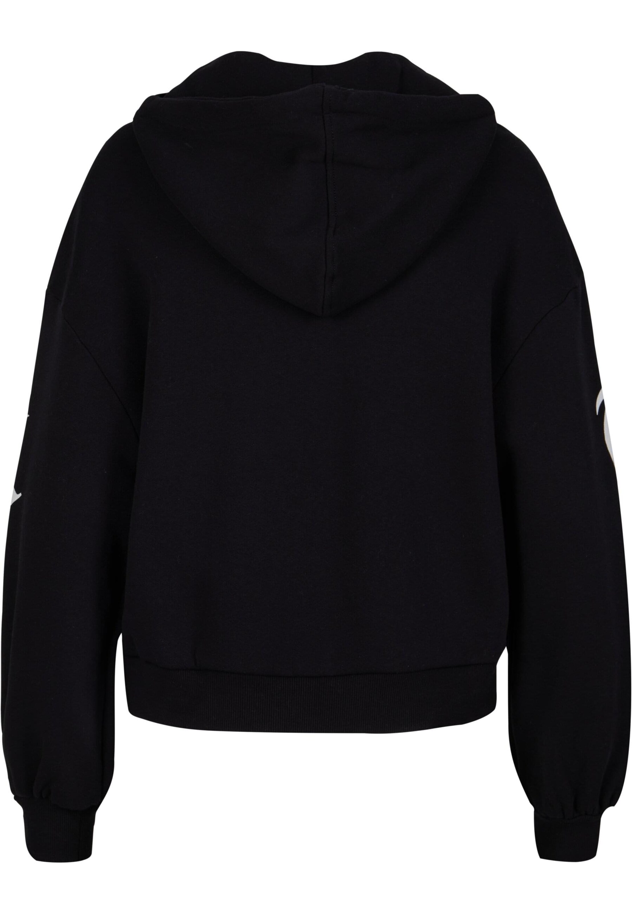 Felpa 'Caution' di Thug Life in nero