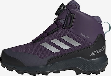 ADIDAS TERREX Boots 'Winter Mid BOA RAIN.RDY Hiking' in Lila: voorkant