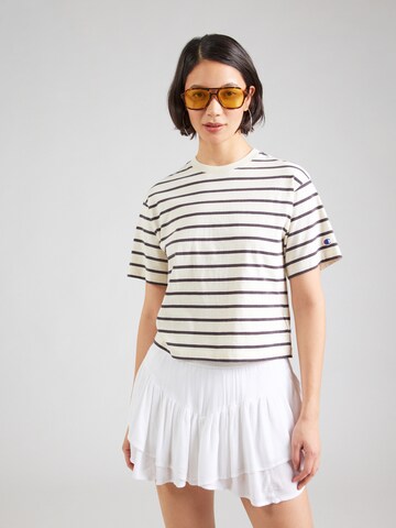 Champion Authentic Athletic Apparel T-shirt i vit: framsida