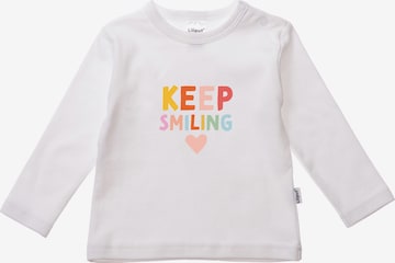 LILIPUT Shirt 'Keep Smiling' in White: front