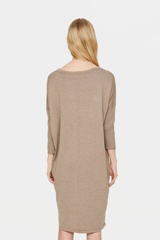 SAINT TROPEZ Knit dress 'Mila' in Beige