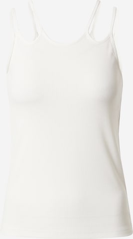 ICHI Top in White: front