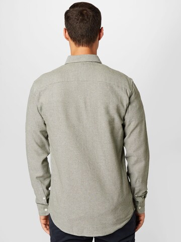 Only & Sons Slim fit Overhemd 'TAR' in Groen