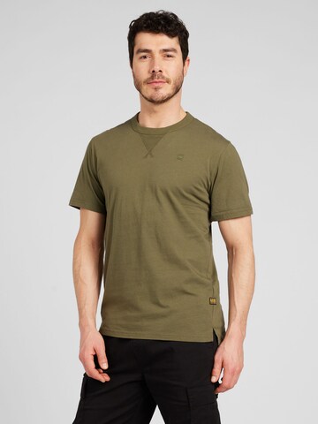 G-STAR Shirt 'Nifous' in Green: front