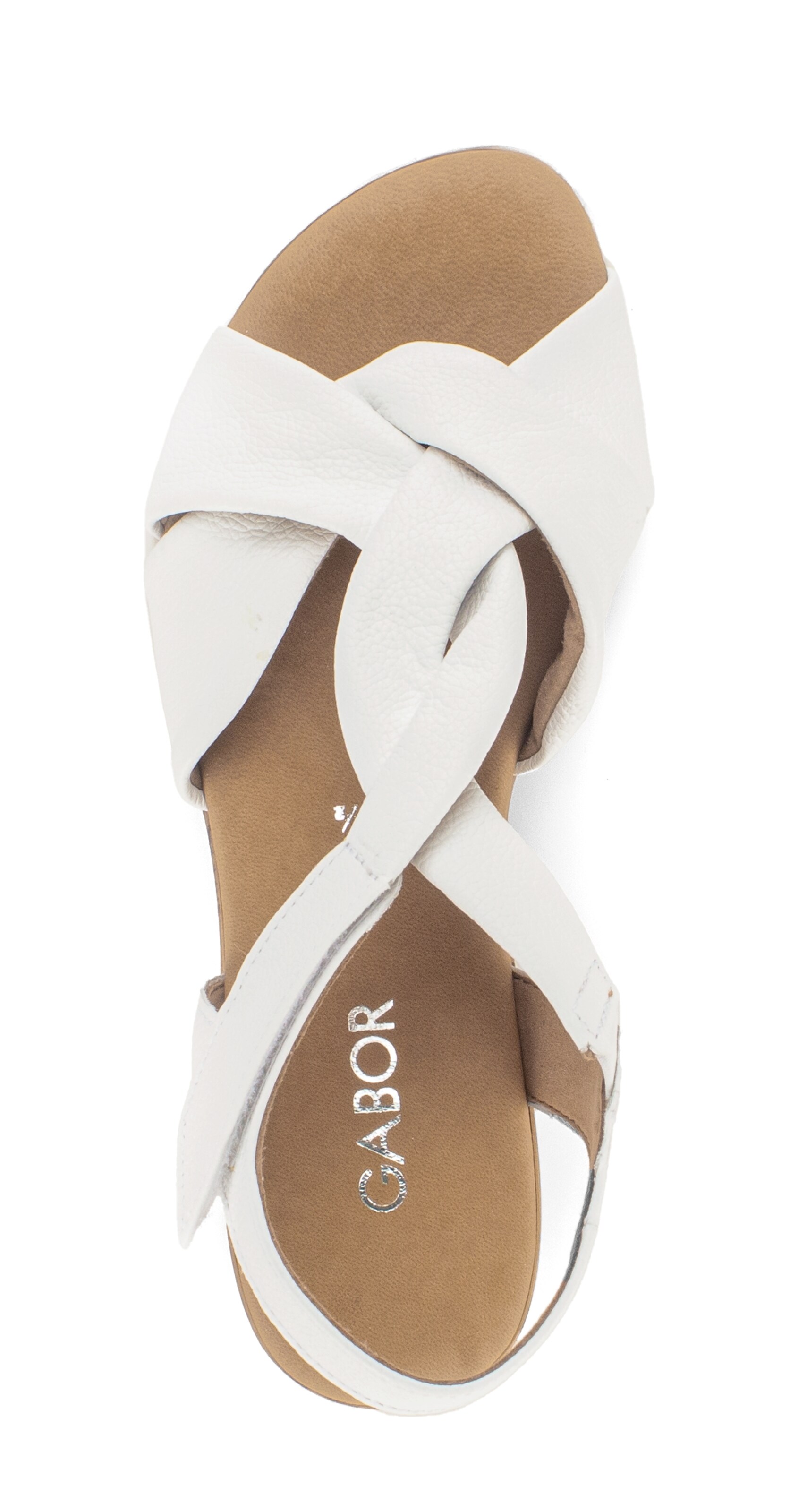 GABOR Sandale in Weiß