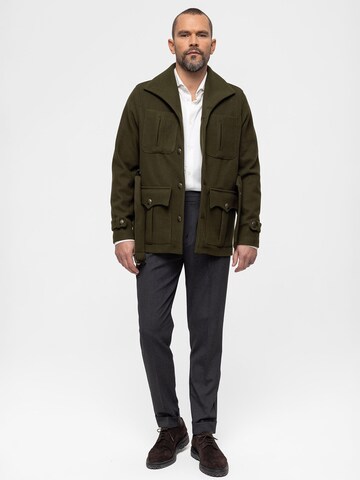 Manteau mi-saison Antioch en vert