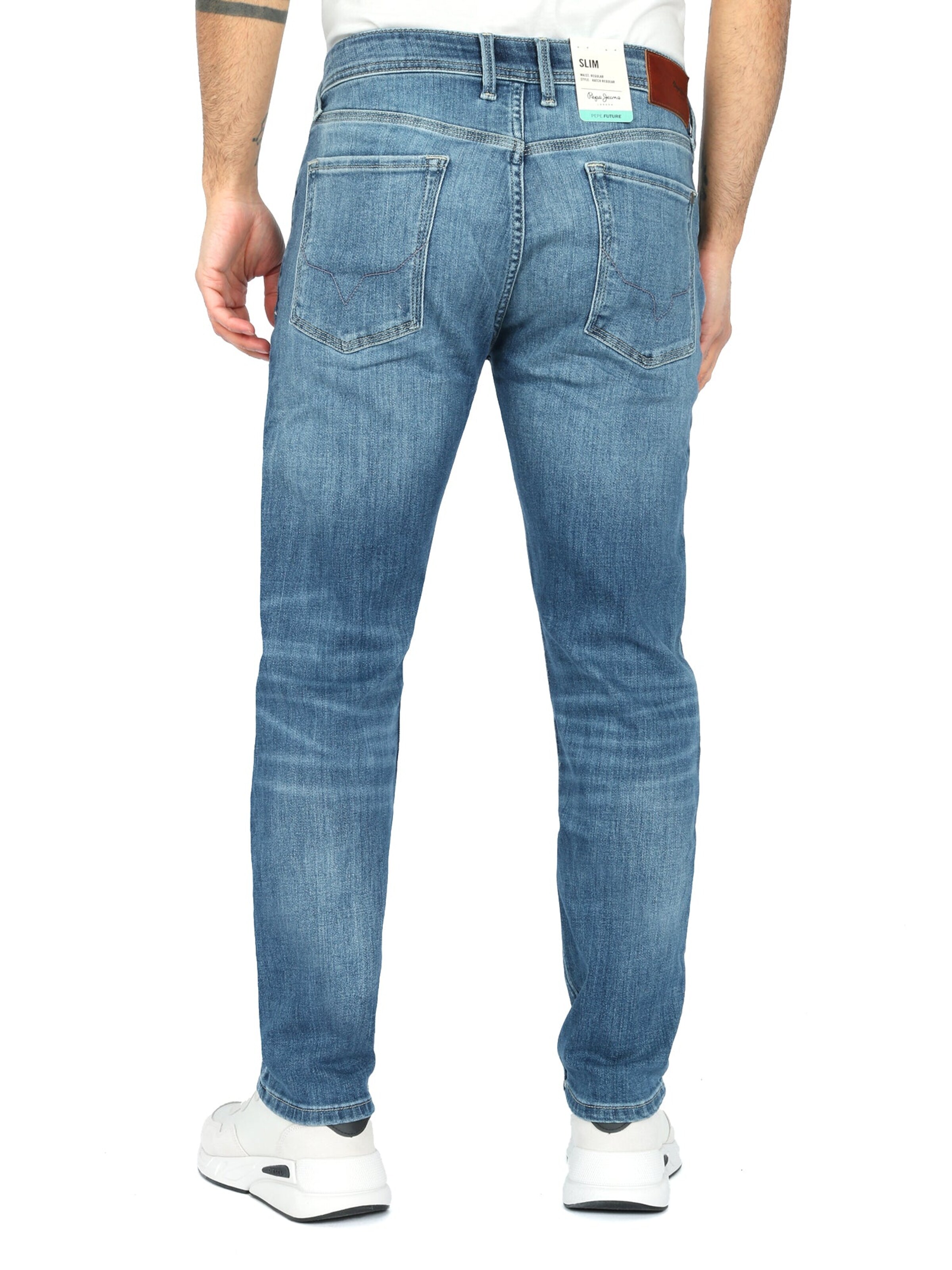 Pepe Slimfit Jeans 'Slim Hatch'‌‌‌‌‌‌‌‌ in Blau