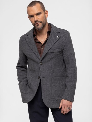 Coupe regular Veste de costume Antioch en gris