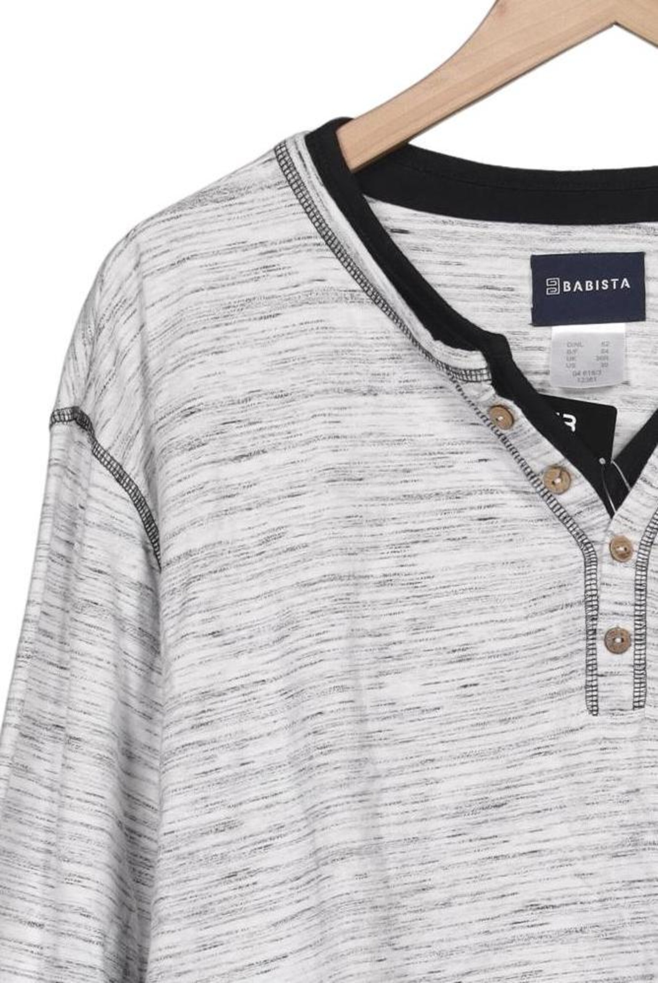 BABISTA Shirt in XXXL in Grey