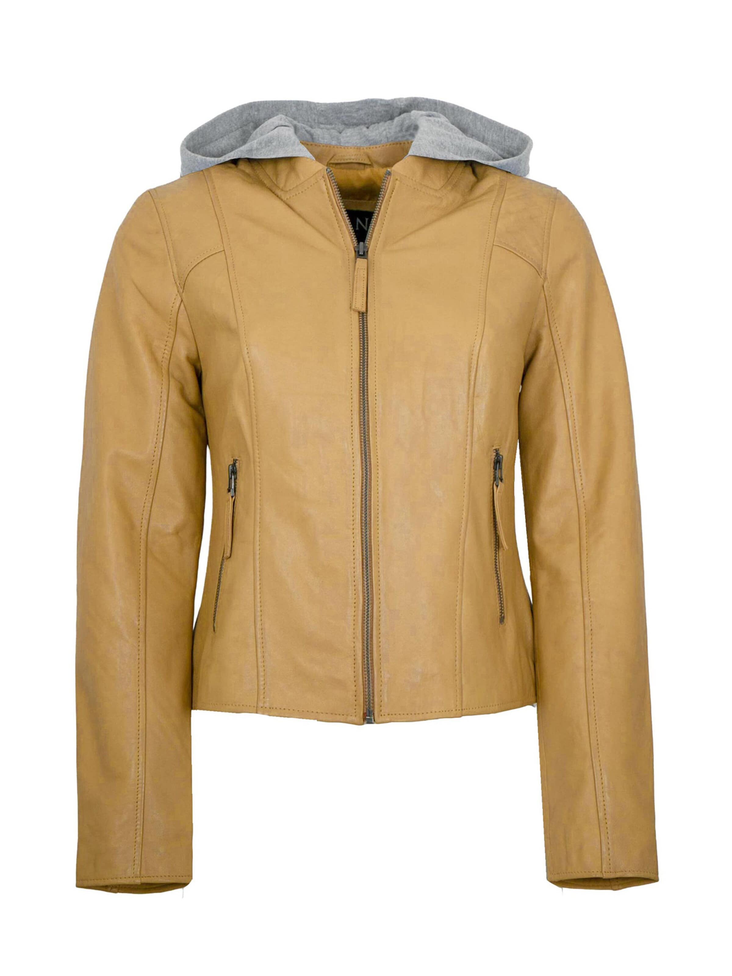 Jilani Übergangsjacke 'Ara'‌‌‌‌‌‌‌‌‌‌ in Gelb: Vorderseite