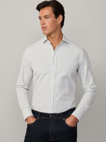 Hackett London Regular Fit Hemd in Weiß: Vorderseite