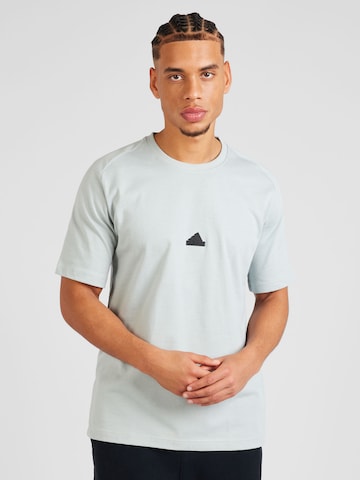 T-Shirt fonctionnel 'Z.N.E.' ADIDAS SPORTSWEAR en gris : devant