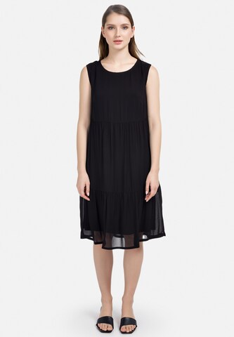 HELMIDGE Dress in Black: front