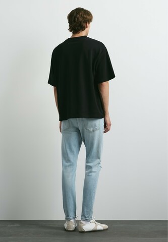 Pull&Bear Slimfit Jeansy w kolorze niebieski