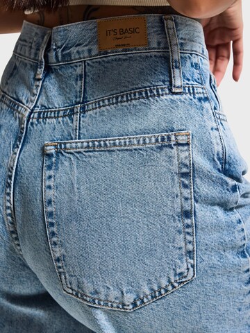 IT'S BASIC Baggy Jeans 'BAGGY HIGH RISE JEANS' in Blauw