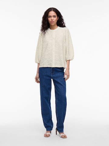 VILA Bluse 'VIFina' in Beige