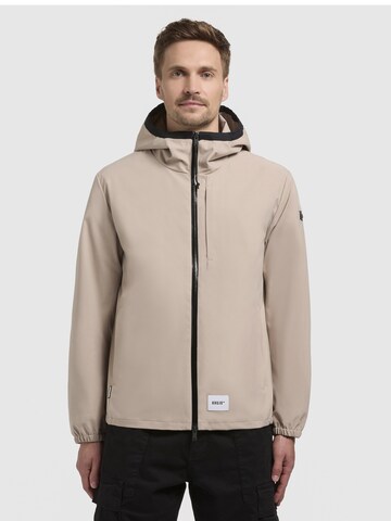 khujo Between-season jacket 'Hamza' in Beige: front