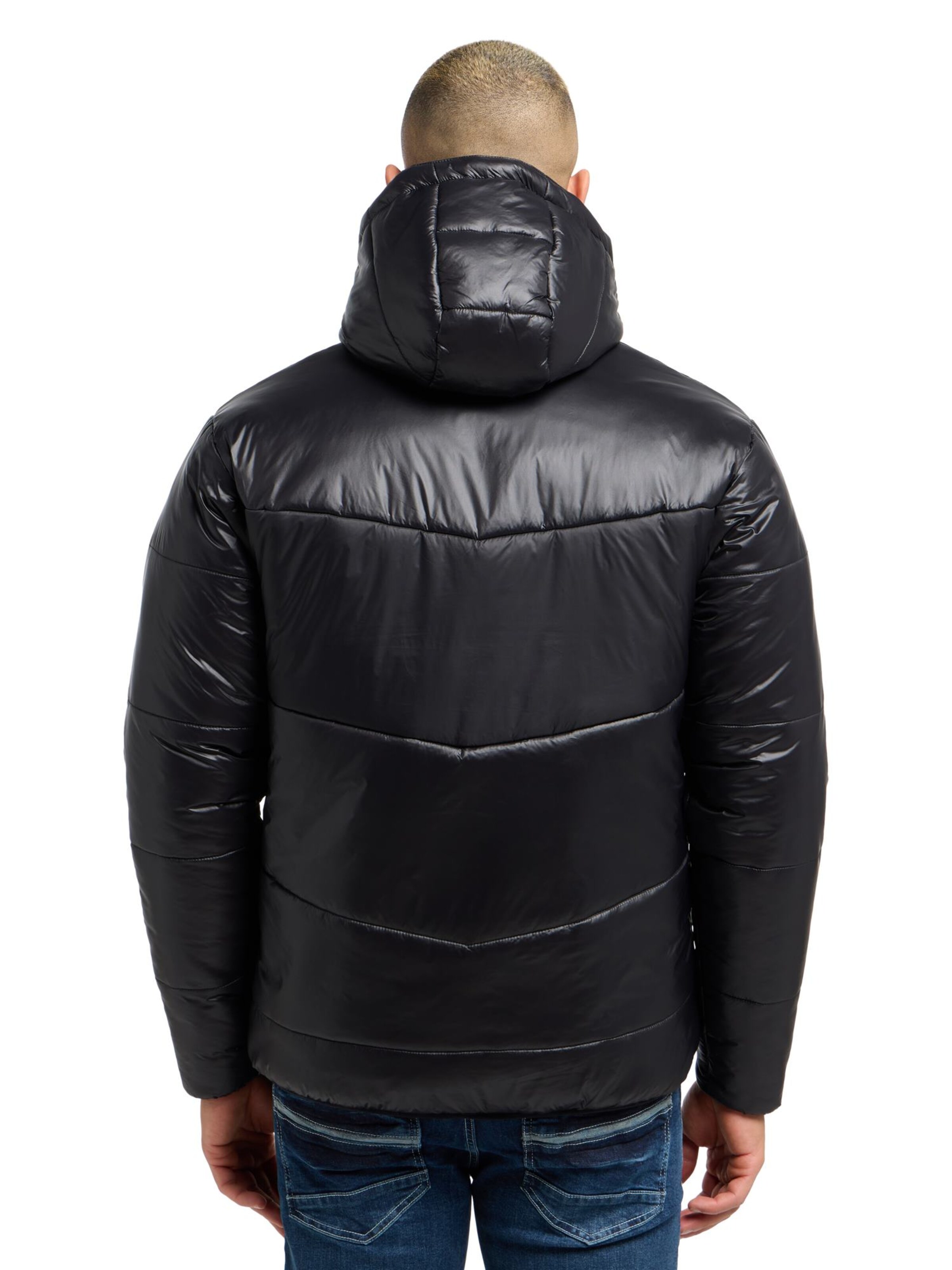 Bruno Banani Between-season jacket 'Conner' in Black