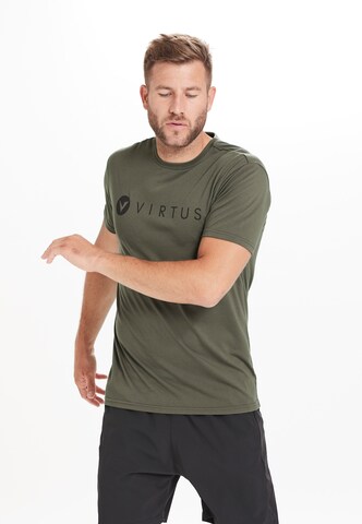 Virtus Functioneel shirt 'EDWARDO' in Groen: voorkant