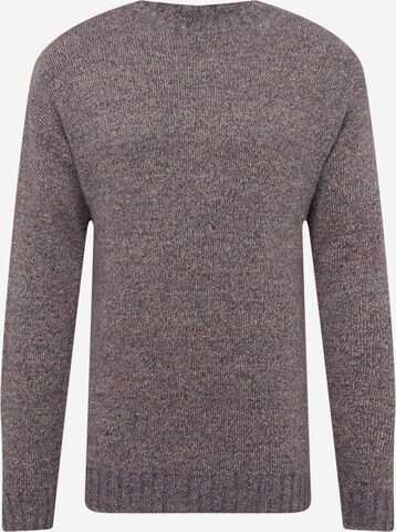 UNITED COLORS OF BENETTON Sweater in Brown: front