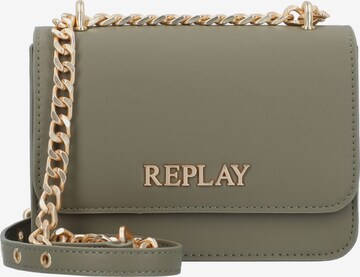 REPLAY Crossbody Bag in Green: front