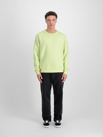 Sweat-shirt ALPHA INDUSTRIES en vert