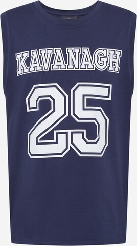 Gianni Kavanagh Тениска 'The League' в синьо: отпред
