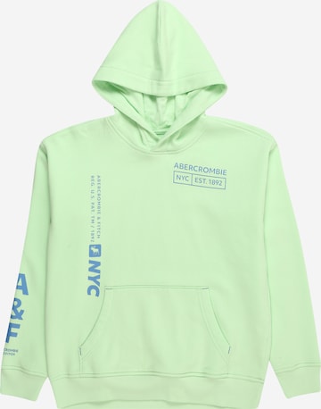 Abercrombie & Fitch - Sweatshirt 'MULTIHIT' em verde: frente