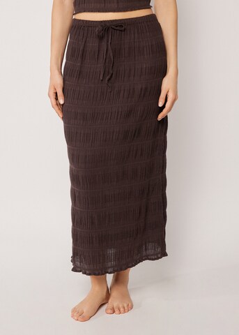 CALZEDONIA Rock in Braun: Vorderseite