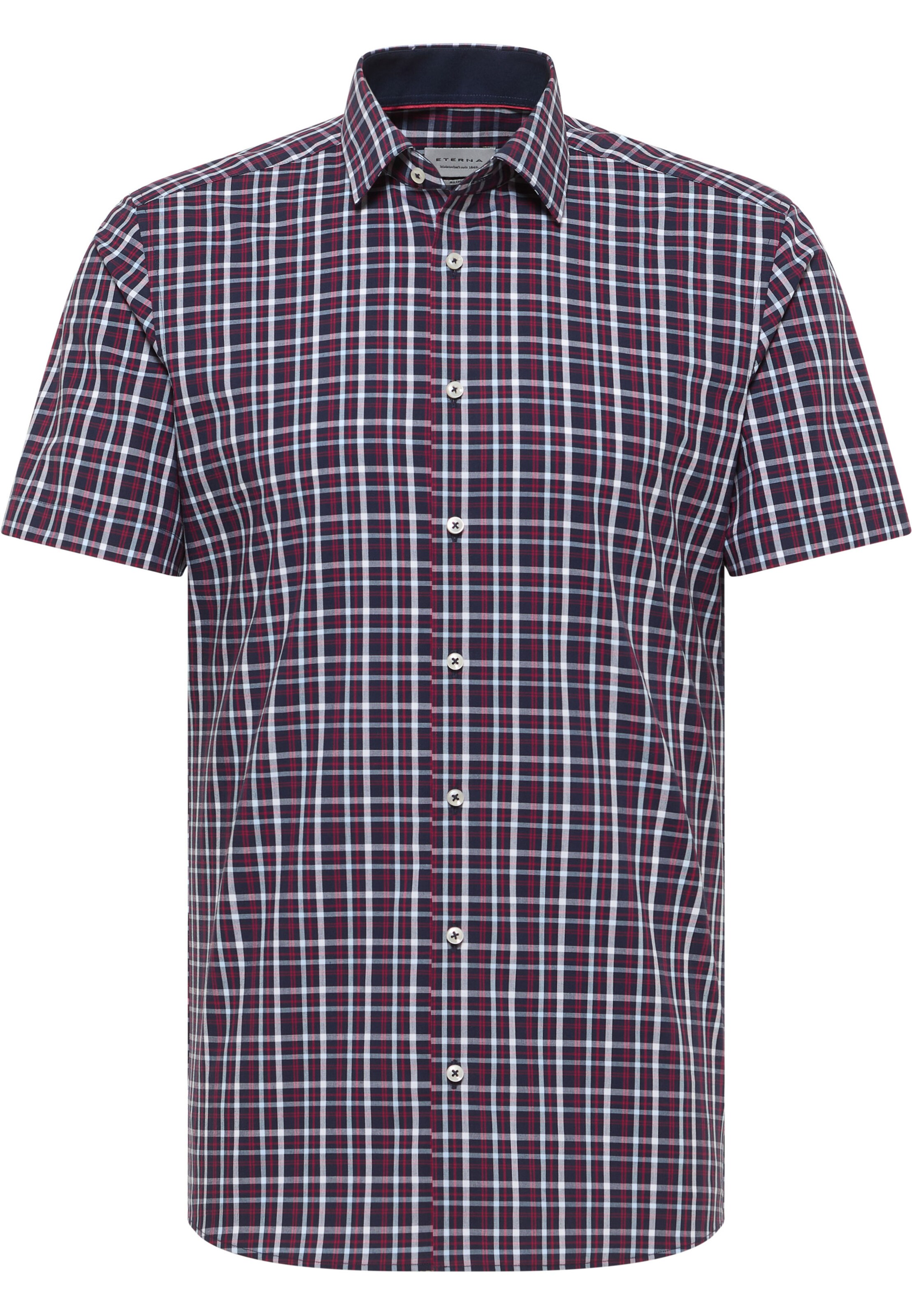 ETERNA Slim fit Zakelijk overhemd in Blauw: voorkant