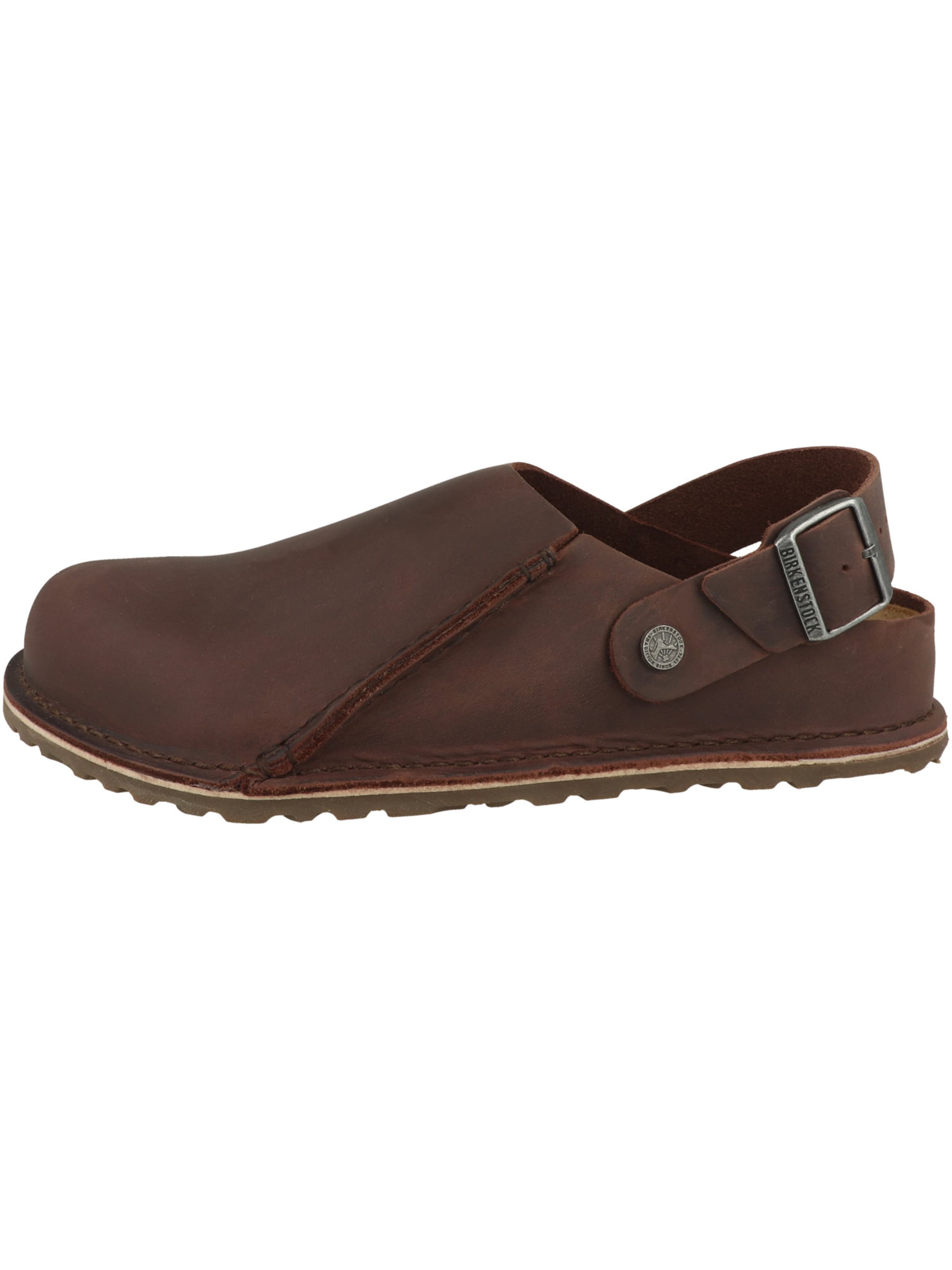 Ciabatta di BIRKENSTOCK in marrone: lato