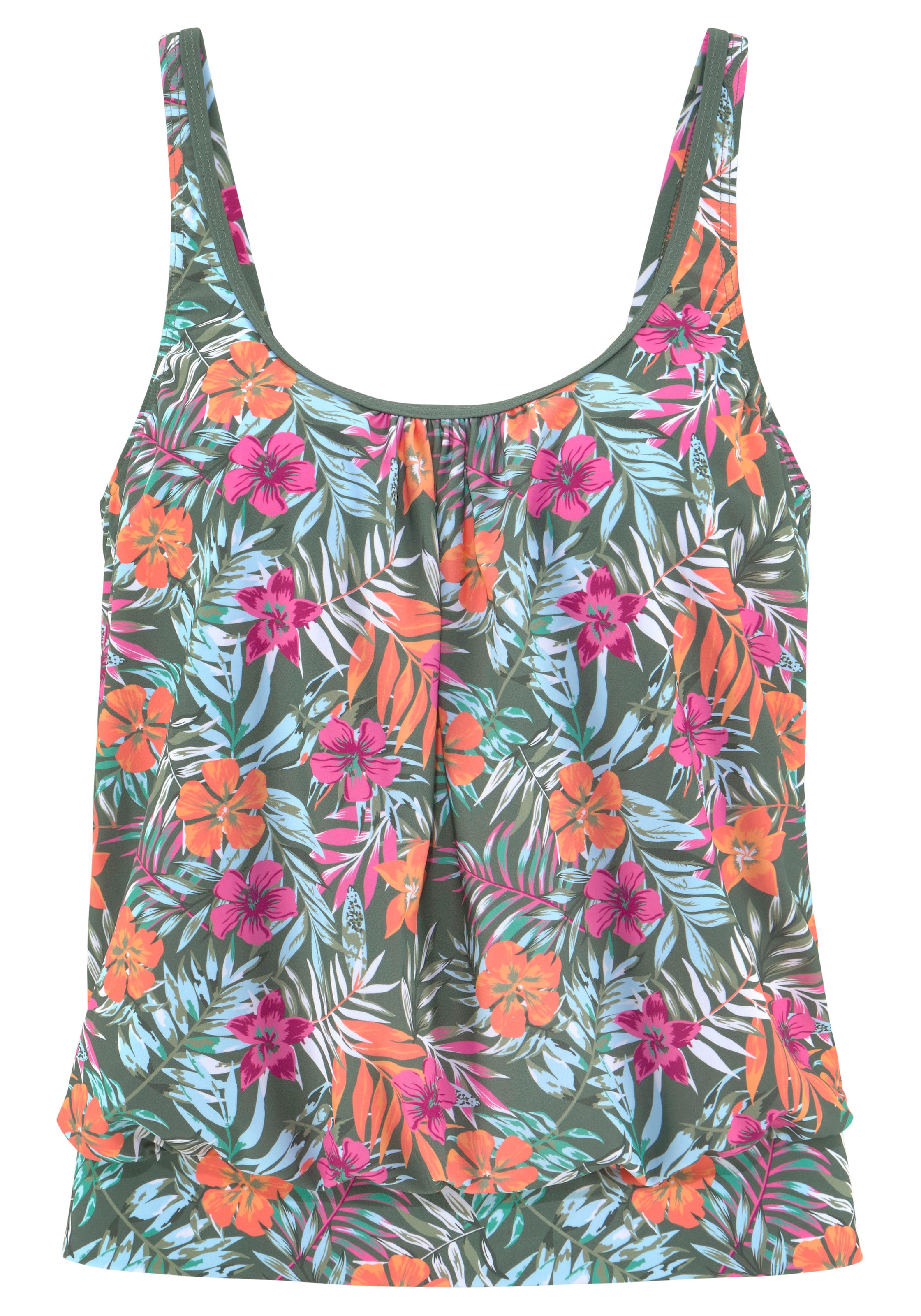 Bustier Haut de tankini 'Summer' VENICE BEACH en vert : devant
