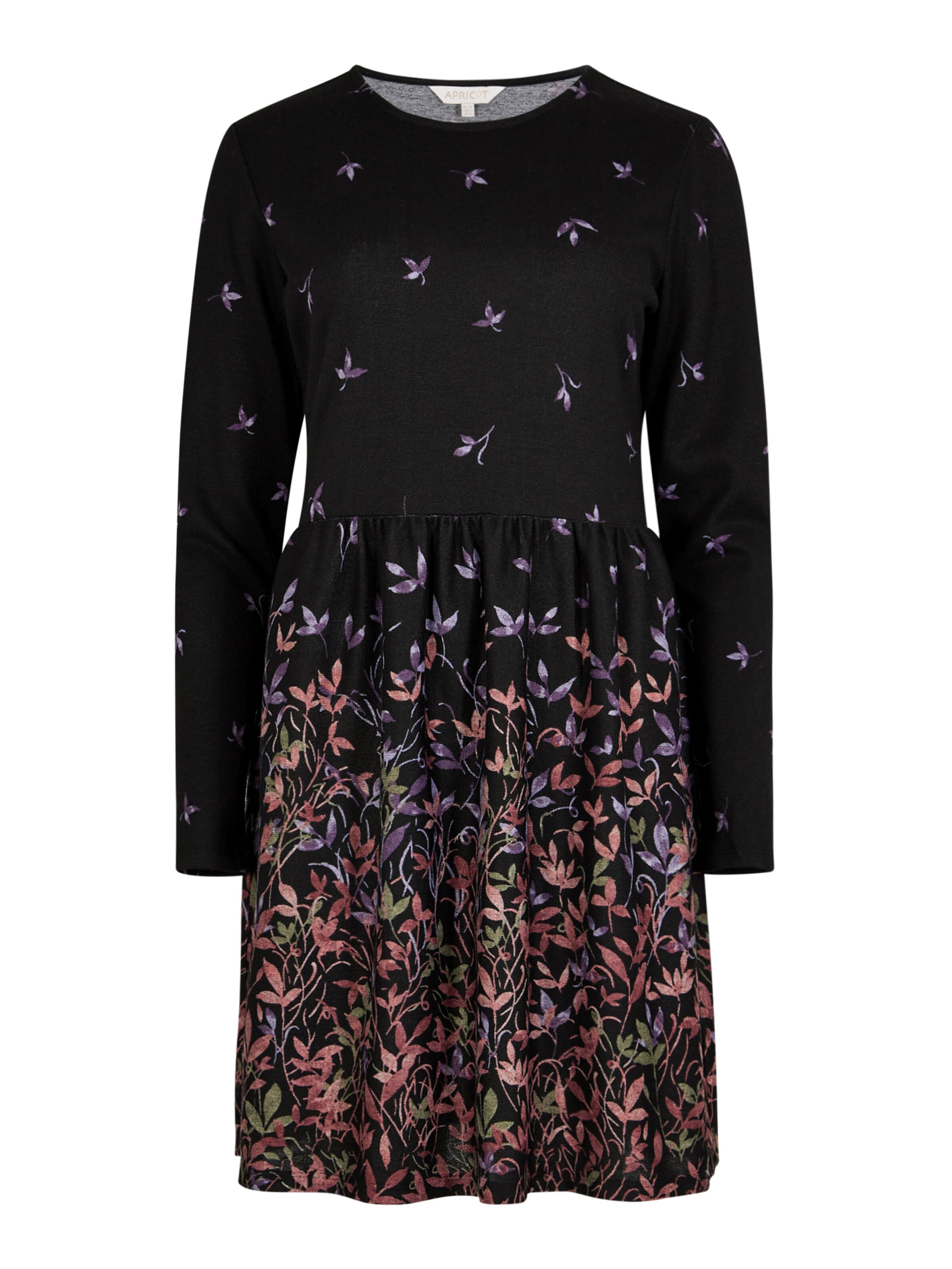 Robe Apricot en noir : devant