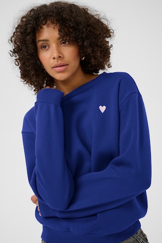 Kaffe Sweatshirt 'KAliddy' in Blue