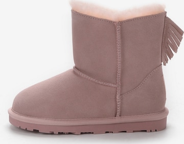 Bottes de neige 'Gotzone' Gooce en rose : devant