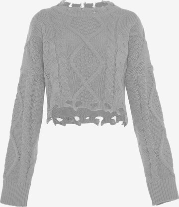 aleva Sweater in Grey: front