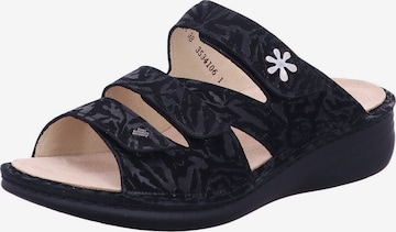 Finn Comfort Mules 'Grenada' in Black: front