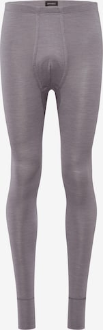 Hanro Lange onderbroek ' Woolen Silk ' in Grijs: voorkant