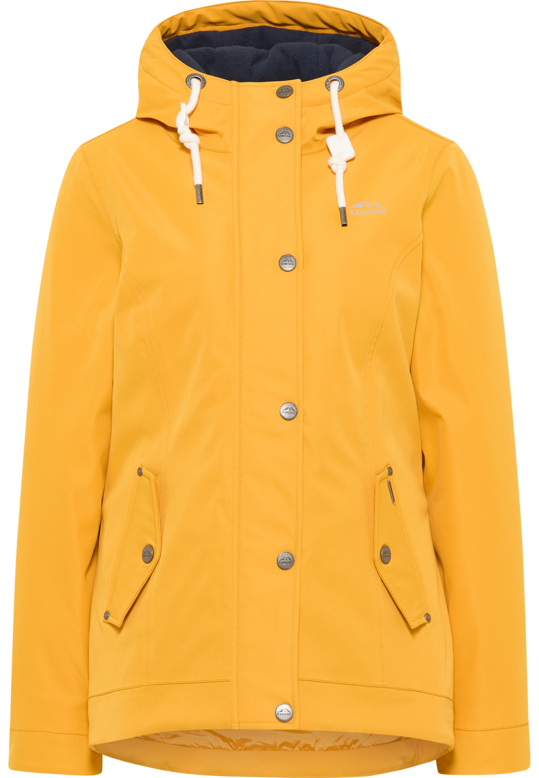 Yuka Performance Jacket in Yellow: front