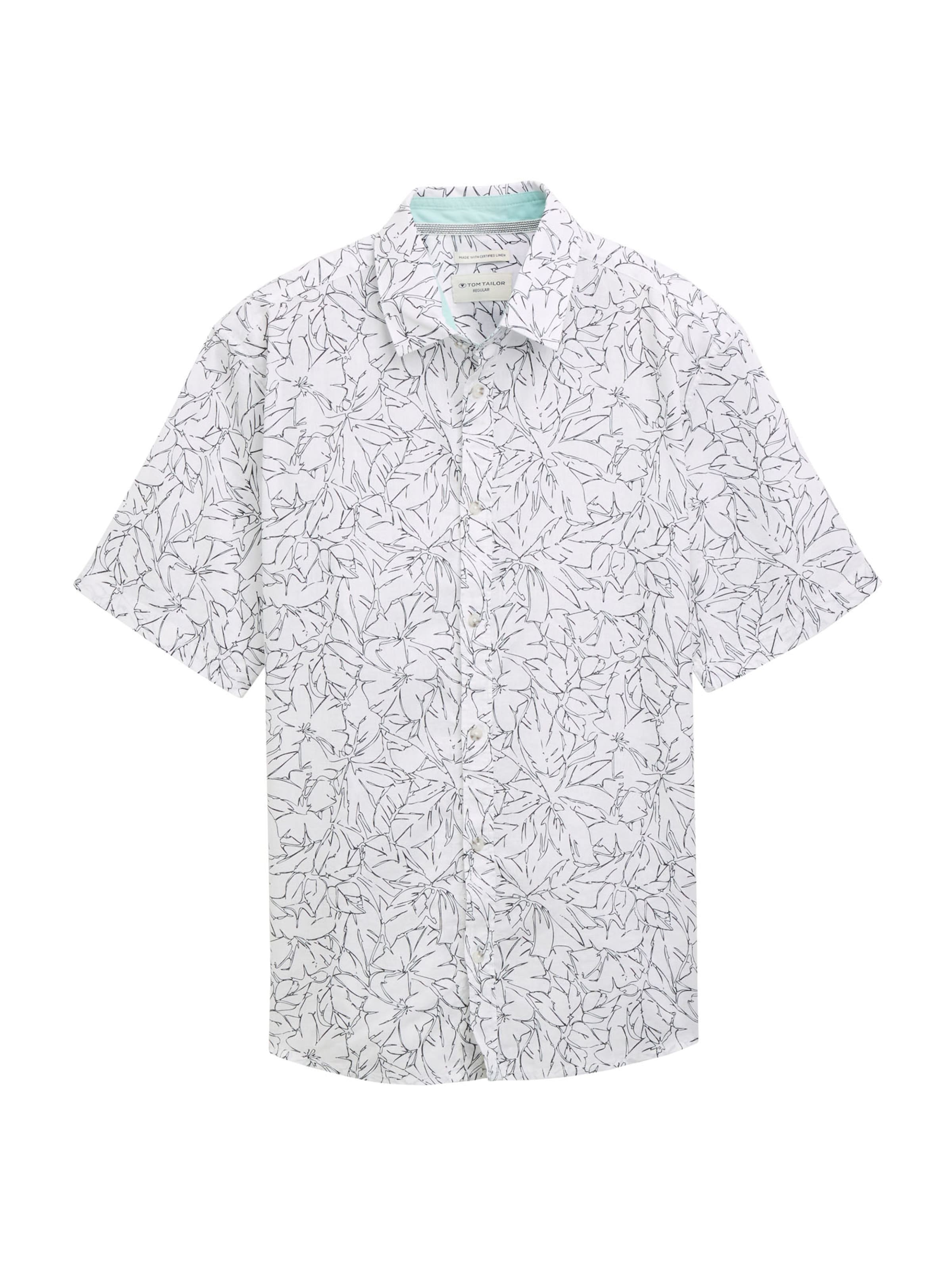 TOM TAILOR Regular fit Ing - fehér: elől